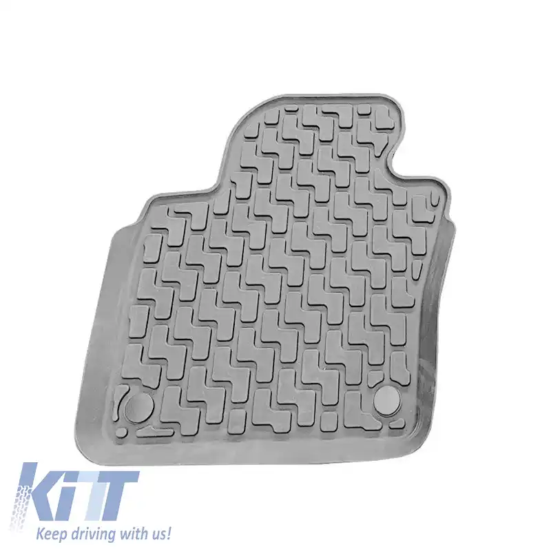 Tapițerie auto 3D din cauciuc potrivită pentru VW Tiguan 07-15 ''Star Diamond'' 3 bucăți gri-image-6307808