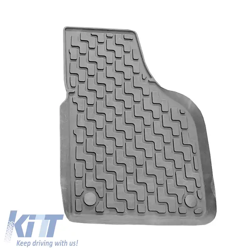 Tapițerie auto 3D din cauciuc potrivită pentru VW Tiguan 07-15 ''Star Diamond'' 3 bucăți gri-image-6307809