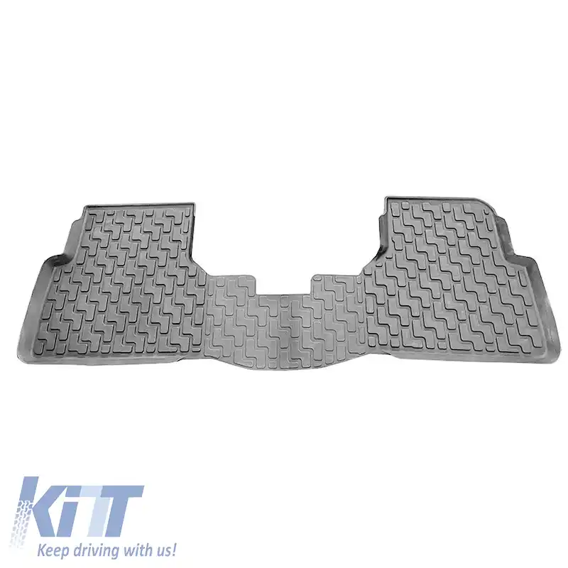 Tapițerie auto 3D din cauciuc potrivită pentru VW Tiguan 07-15 ''Star Diamond'' 3 bucăți gri-image-6307811