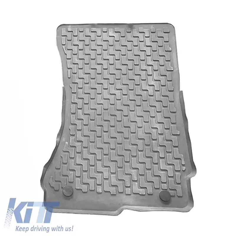 Tapițerie auto 3D din cauciuc potrivită pentru Mercedes-Benz S-Class 05-13 W221 Long ''Star Diamond'' 5 piese gri-image-6307894