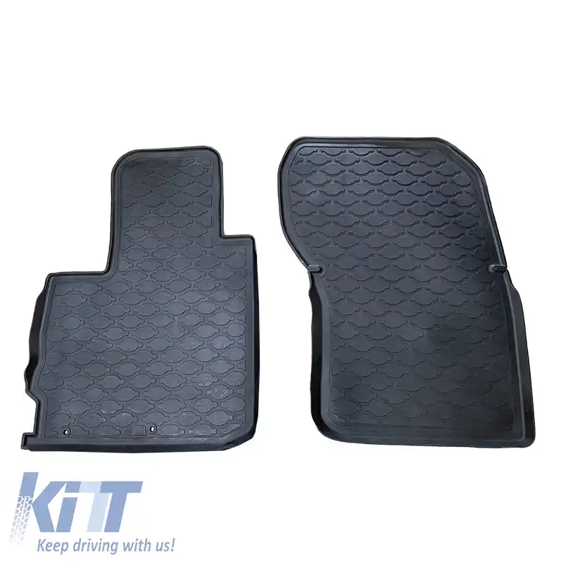 Tapițerie auto 3D din cauciuc potrivită pentru Peugeot 4007 2008-2012 / Citroen C-Crosser 2008-2013 / Mitsubishi Outlander 2007-2012 ''Star Diamond'' 3 Pcs Negru-image-6308692