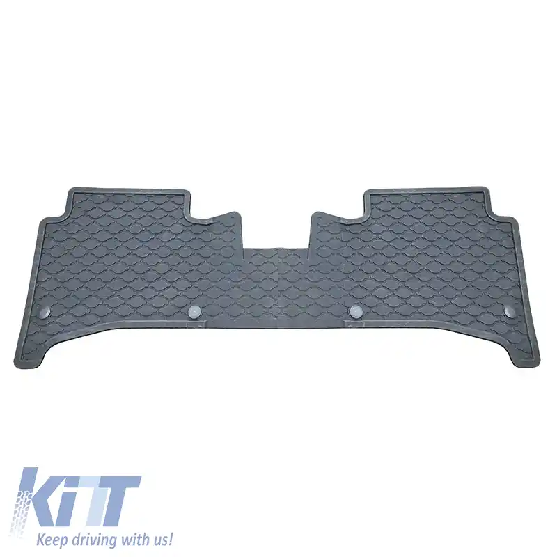 Tapițerie auto 3D din cauciuc potrivită pentru Porsche Cayenne 1 (9PA) (02-11) / VW Touareg 1 (7L) (02-10) ''Star Diamond'' 3 Piese Gri-image-6308711