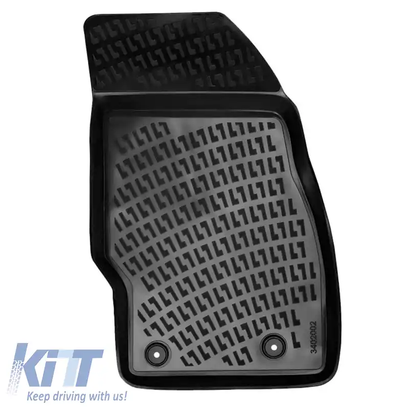 Tapițerie auto 3D din cauciuc TPE potrivită pentru Opel Corsa D / Opel Corsa E Rizline 4 bucăți negru-image-6291821
