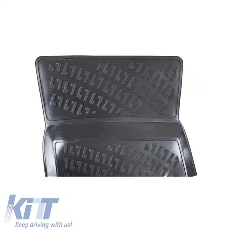 Tapițerie auto 3D din cauciuc TPE potrivită pentru BMW Seria 5 G30 2017 - Rizline 4 bucăți negre-image-6291883