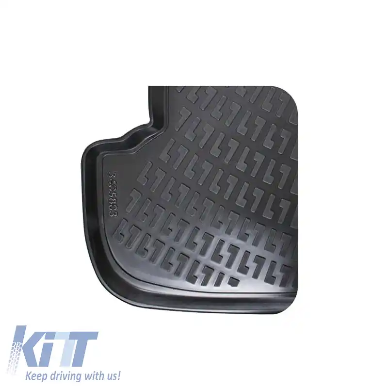 Tapițerie auto 3D din cauciuc TPE potrivită pentru BMW Seria 5 G30 2017 - Rizline 4 bucăți negre-image-6291884