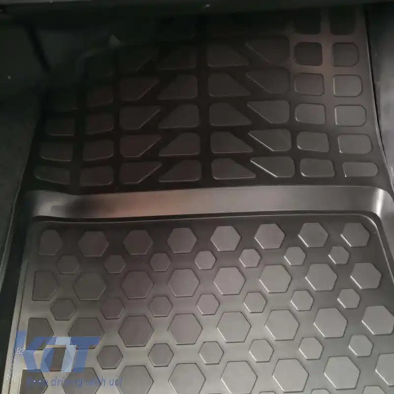 Tapițerie auto 3D din cauciuc TPE universal negru Rizline 4 buc.-image-6291872