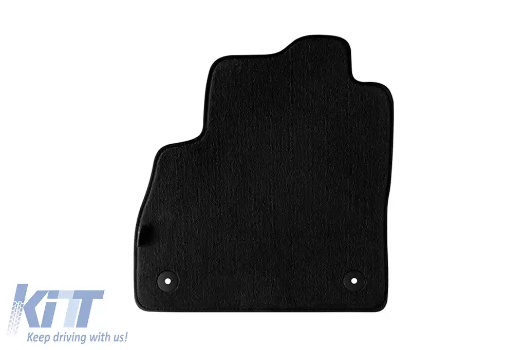 Tapițerie de podea textilă în trei straturi, potrivită pentru Opel Astra K 2015-2021, set de 4 bucăți, negru-image-6242700