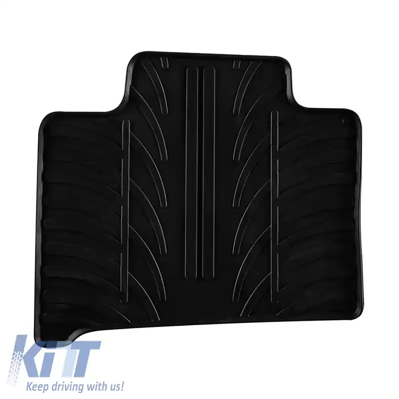 Tapițerie din cauciuc Gledring 0027 potrivită pentru Renault Zoe Hatchback 2012- / Facelift 2019- Negru 4 Piese-image-6304628