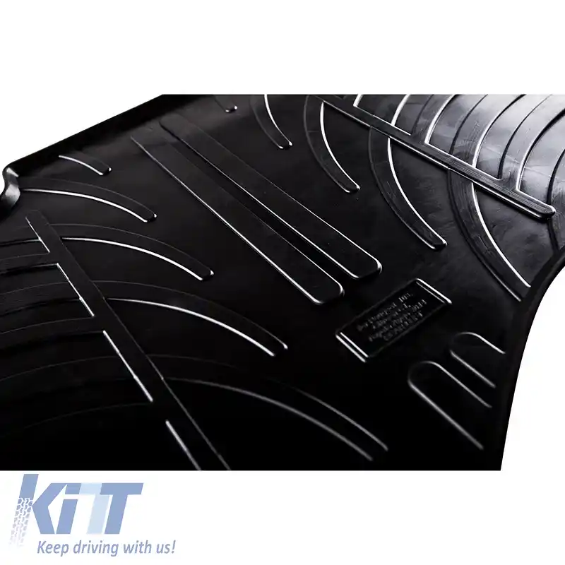 Tapițerie din cauciuc Gledring 0030 potrivită pentru Renault Koleos II 2017- Negru 4 Piese-image-6304633