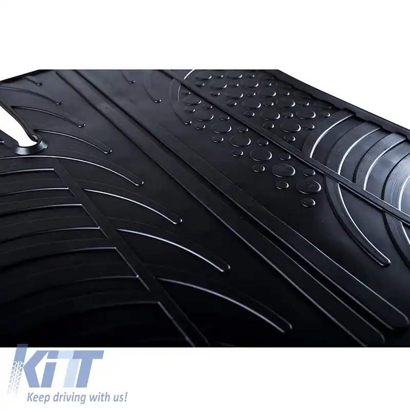 Tapițerie din cauciuc Gledring 0055 potrivită pentru Renault Escape 2015- Negru 4 Piese-image-6304620