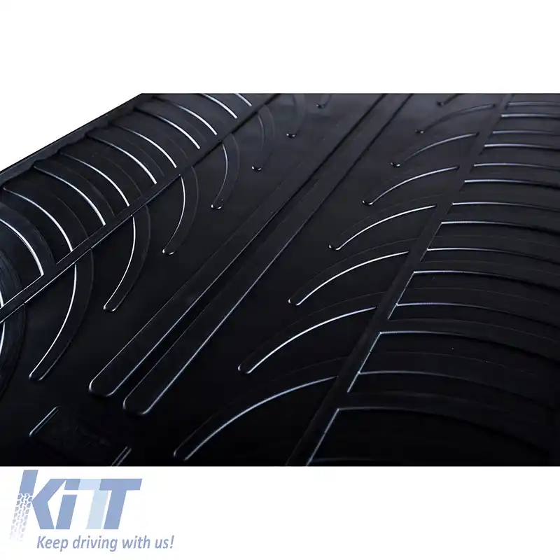 Tapițerie din cauciuc Gledring 0055 potrivită pentru Renault Escape 2015- Negru 4 Piese-image-6304621