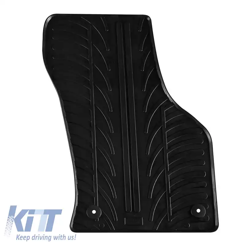 Tapițerie din cauciuc Gledring 0479 potrivită pentru Skoda Octavia IV Combi / Sedan cu 5 uși 2019 - Negru 4 Piese-image-6304504