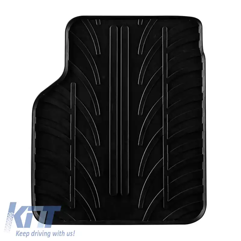 Tapițerie din cauciuc Gledring 0751 potrivită pentru Jeep Compass 2017- Negru 4 Piese-image-6304585
