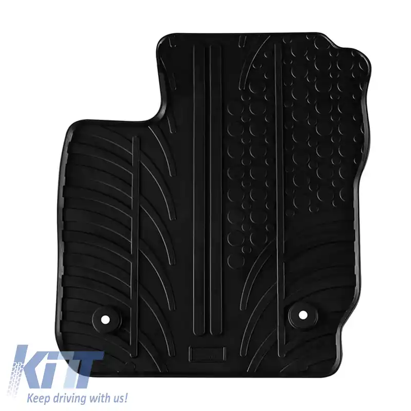 Tapițerie din cauciuc Gledring 0770 potrivită pentru Ford Tourneo Courier Hatchback 2014- / 2018- Facelift Manual Negru 4 Piese-image-6304511