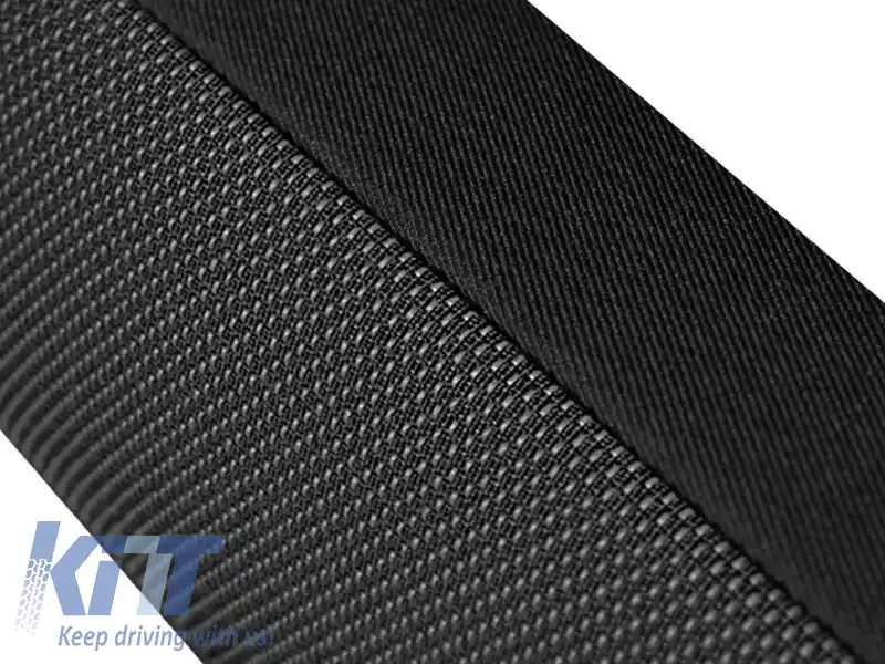 Tapițerie Kegel potrivită pentru scaunele Fiat Ducato, Citroen Jumper, Peugeot Boxer pentru scaun singular + dublu, neagră cu gri-image-6212289