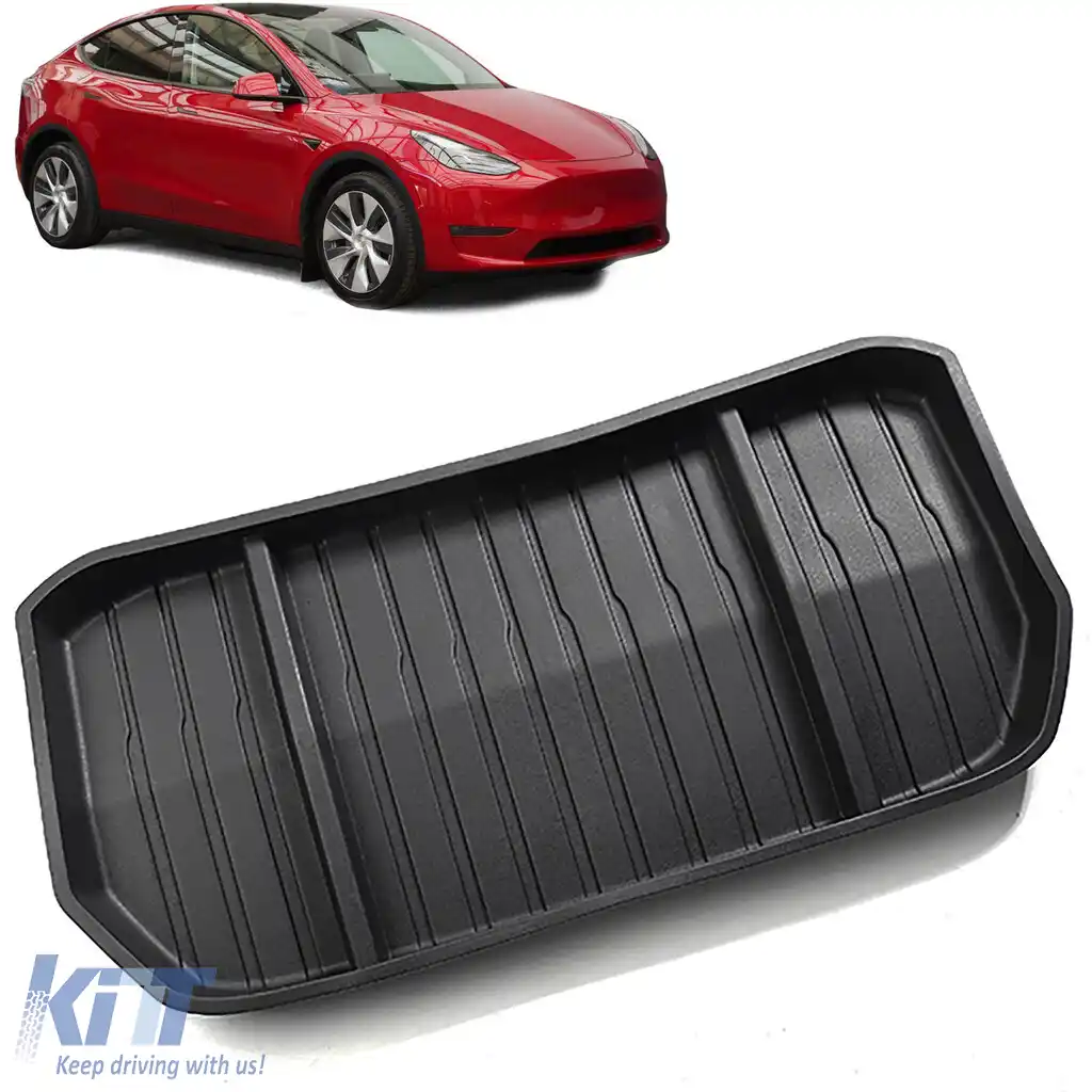Tavă pentru mată de portbagaj față PREMIUM LINE potrivită pentru Tesla Model Y
