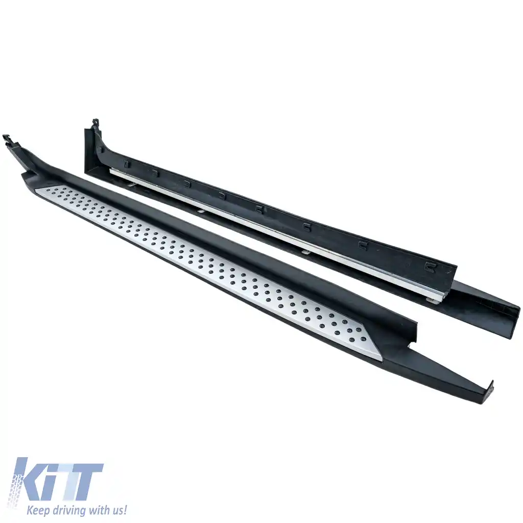 Tavane laterale din aluminiu stil OE cu protecție laterală cu ABE, potrivite pentru BMW X4 F26 2014-2018-image-6278083