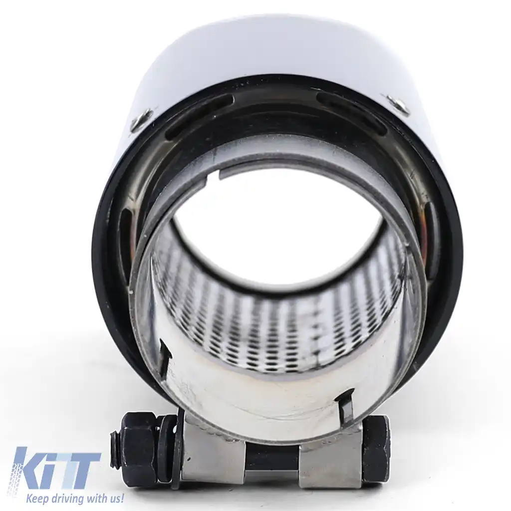 Tija de evacuare de 90mm din carbon cu absorber, potrivită pentru BMW X3 F25 2010-2017-image-6196491