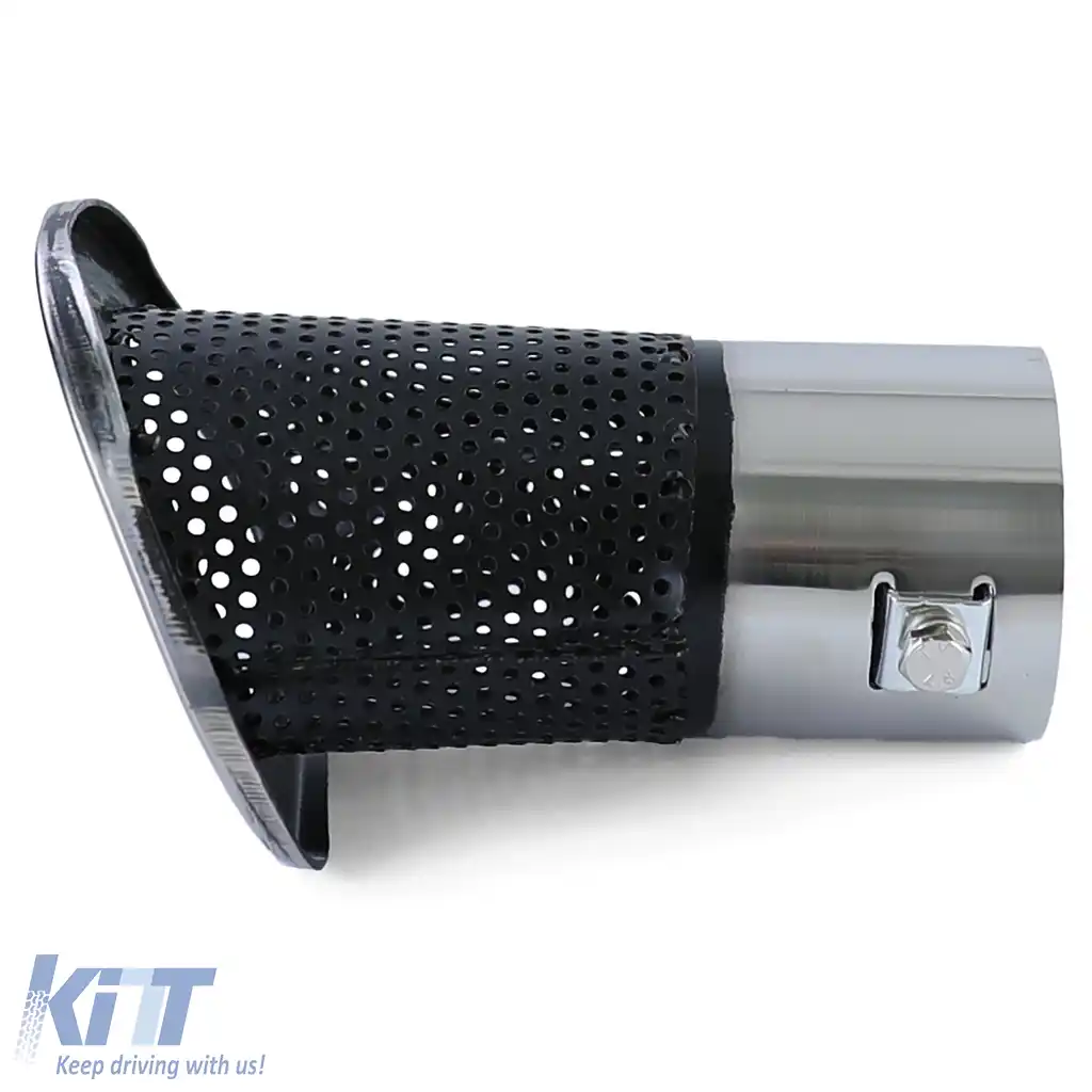 Tip de evacuare din oțel inoxidabil pentru performanță, universal, 92mm x 125mm-image-6201146