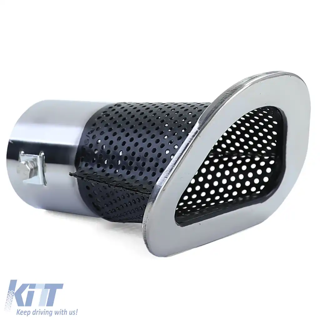 Tip de evacuare din oțel inoxidabil pentru performanță, universal, 92mm x 125mm-image-6201147