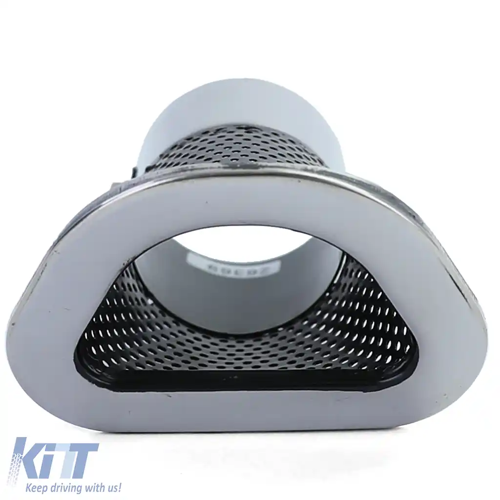 Tip de evacuare din oțel inoxidabil pentru performanță, universal, 92mm x 125mm-image-6201148