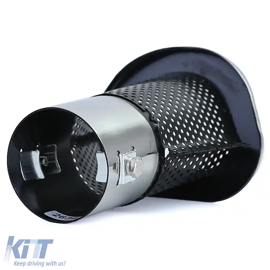 Tip de evacuare din oțel inoxidabil pentru performanță, universal, 92mm x 125mm-image-6201150