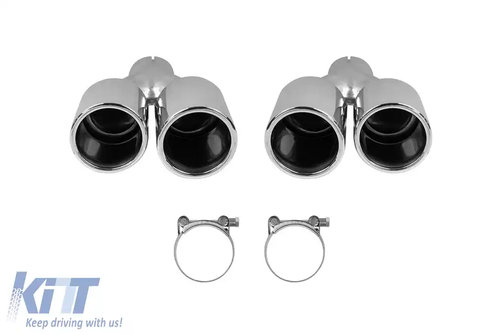 Tipuri de terminații M5 potrivite pentru BMW Seria 5 E60, E61, F10, F11 crom