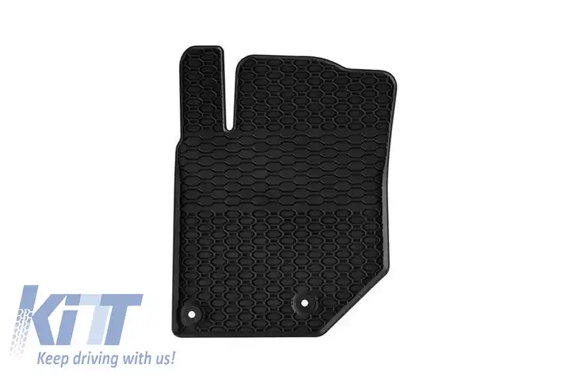 Tălpi de cauciuc Geyer & Hosaja potrivite pentru Opel Corsa F / Peugeot 208 2019+ / Opel Mokka 2020+ 4 Piese Negre 901/4C-image-6317140