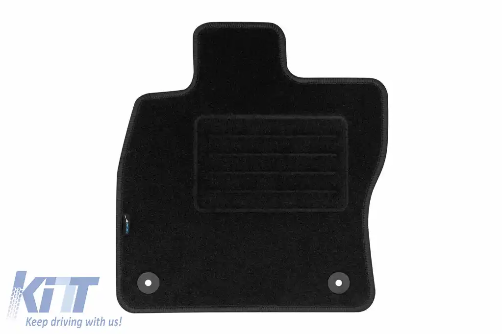 Tălpi de covor cu două straturi, potrivite pentru Skoda Superb III sedan, estate după 2015, Superb IV după 2019, set de 4 bucăți, negru-image-6240375