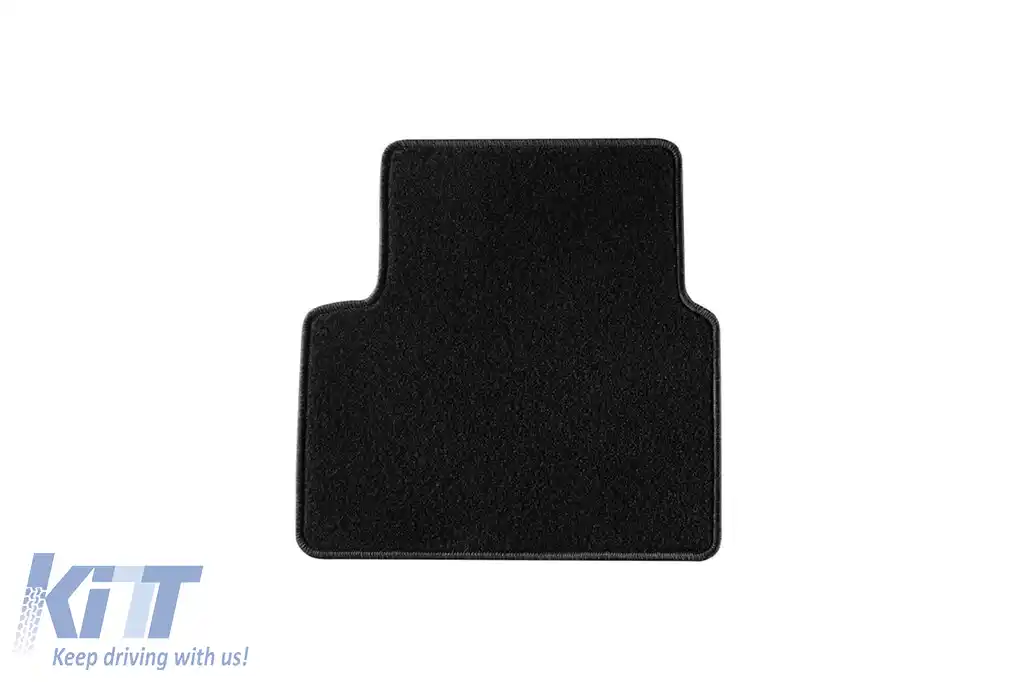 Tălpi de mochetă cu două straturi de la Petex, țesătură Rex potrivită pentru Honda Civic X după 2017, 5 uși, set de 4 bucăți, negru-image-6240868