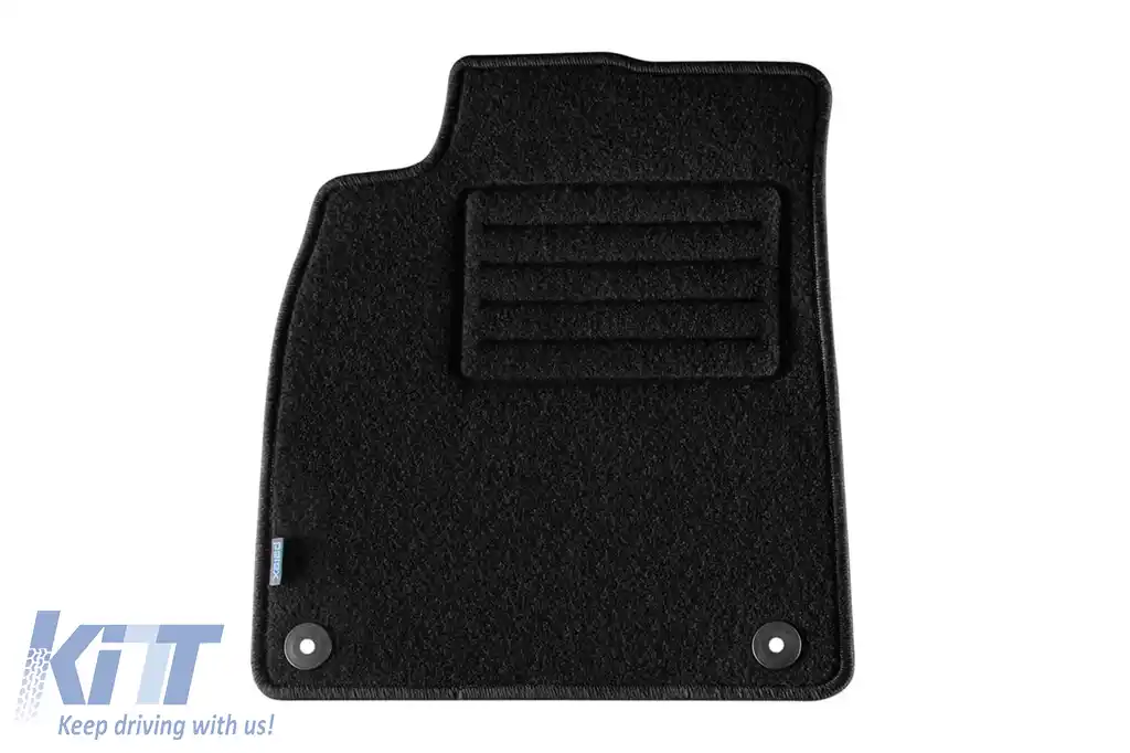 Tălpi de mochetă cu două straturi de la Petex, țesătură Rex potrivită pentru Audi A6 sedan, estate, Allroad 2011-2018, A7 2010-2018, set de 4 piese, negru-image-6241316