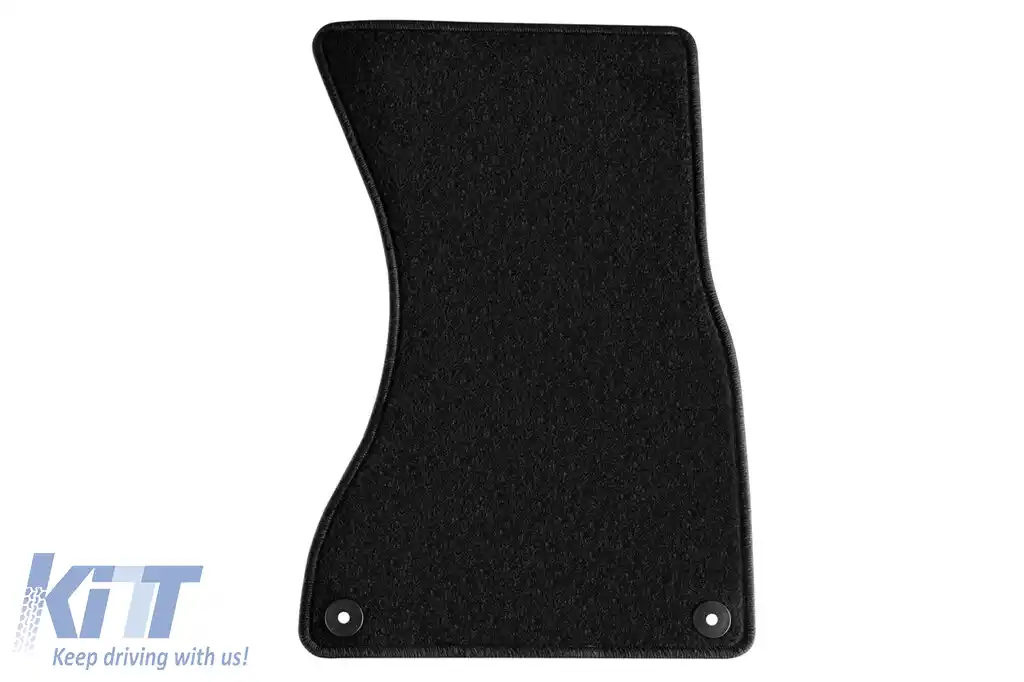 Tălpi de mochetă cu două straturi de la Petex, țesătură Rex potrivită pentru Audi A6 sedan, estate, Allroad 2011-2018, A7 2010-2018, set de 4 piese, negru-image-6241317