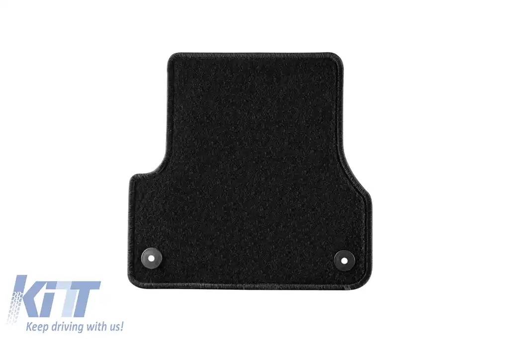 Tălpi de mochetă cu două straturi de la Petex, țesătură Rex potrivită pentru Audi A6 sedan, estate, Allroad 2011-2018, A7 2010-2018, set de 4 piese, negru-image-6241319