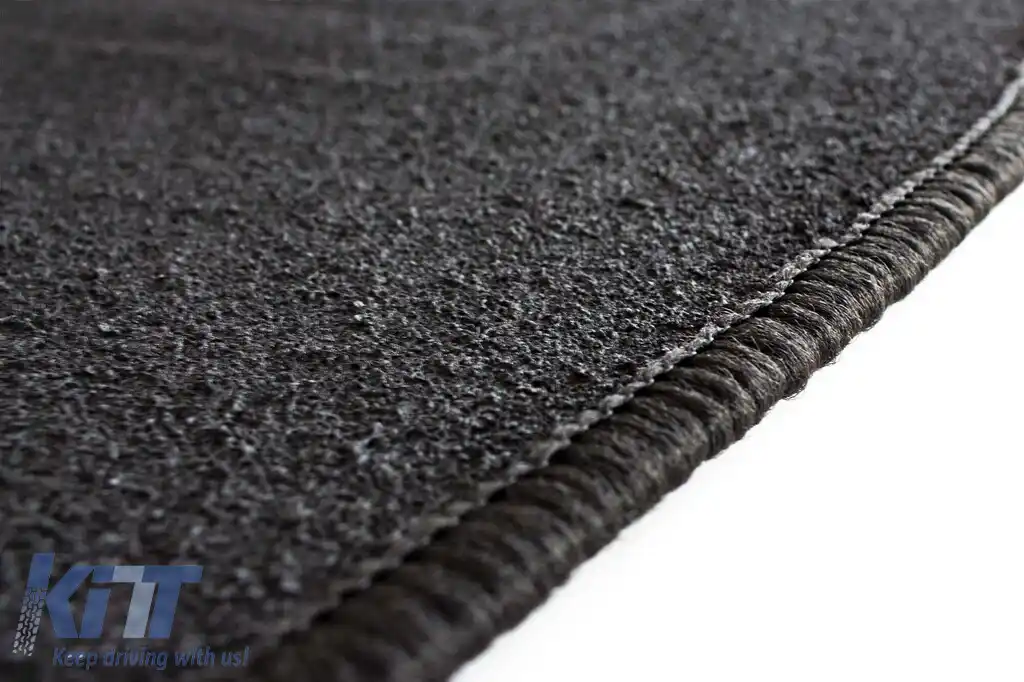 Tălpi de mochetă cu două straturi de la Petex, țesătură Rex potrivită pentru Audi A6 sedan, estate, Allroad 2011-2018, A7 2010-2018, set de 4 piese, negru-image-6241322