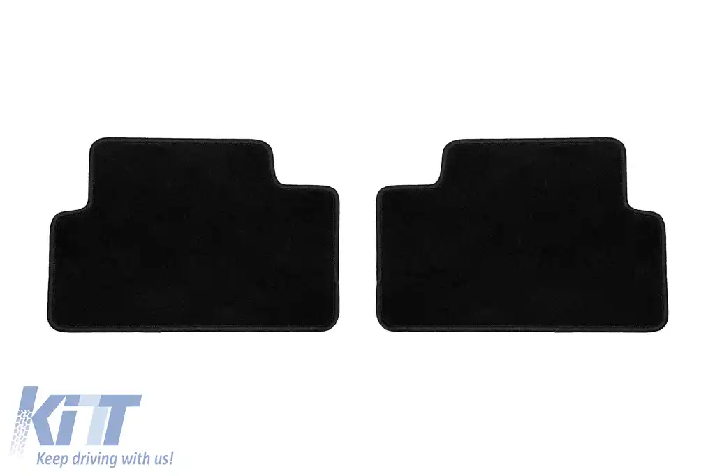 Tălpi de mochetă cu două straturi, potrivite pentru BMW 6 series E63 coupe 2004-2011, set de 4 bucăți, negre-image-6239781