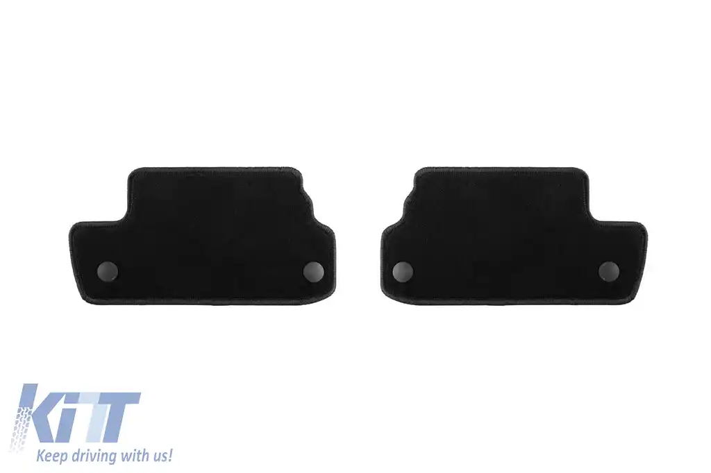 Tălpi de mochetă cu două straturi, potrivite pentru Mercedes S class C217 coupe 2014-2020, din țesătură Rex, set de 4 bucăți, negru-image-6241174