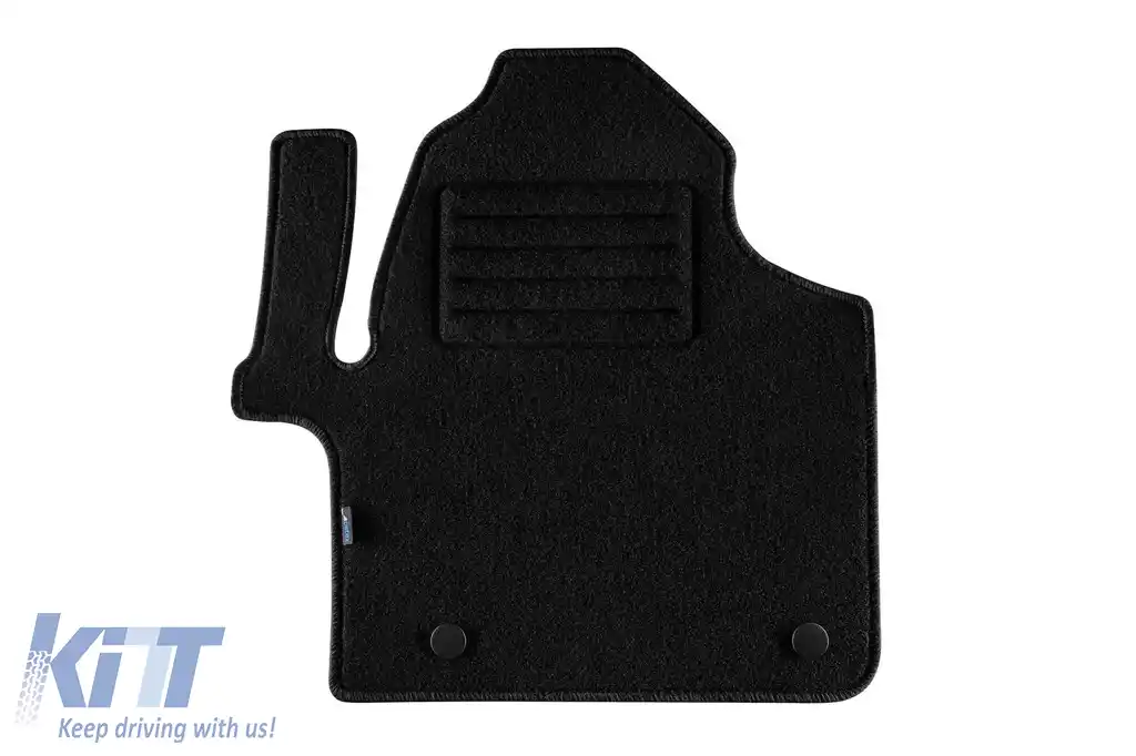 Tălpi de mochetă cu două straturi, potrivite pentru Mercedes Sprinter W907 după 2018, tracțiune pe roțile din spate, cu ventilație pentru podea, set de 2 bucăți, negru-image-6241248