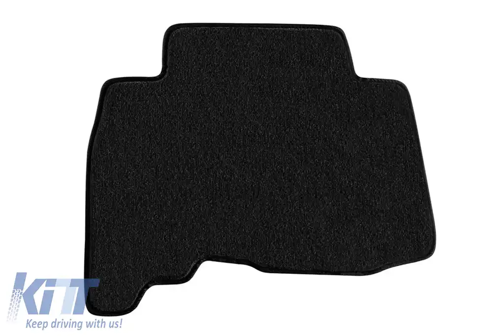 Tălpi de podea textile cu trei straturi din material Petex Style, potrivite pentru Toyota Land Cruiser 2009-2021, cu 5 sau 7 locuri, set de 4 bucăți, negru-image-6242174