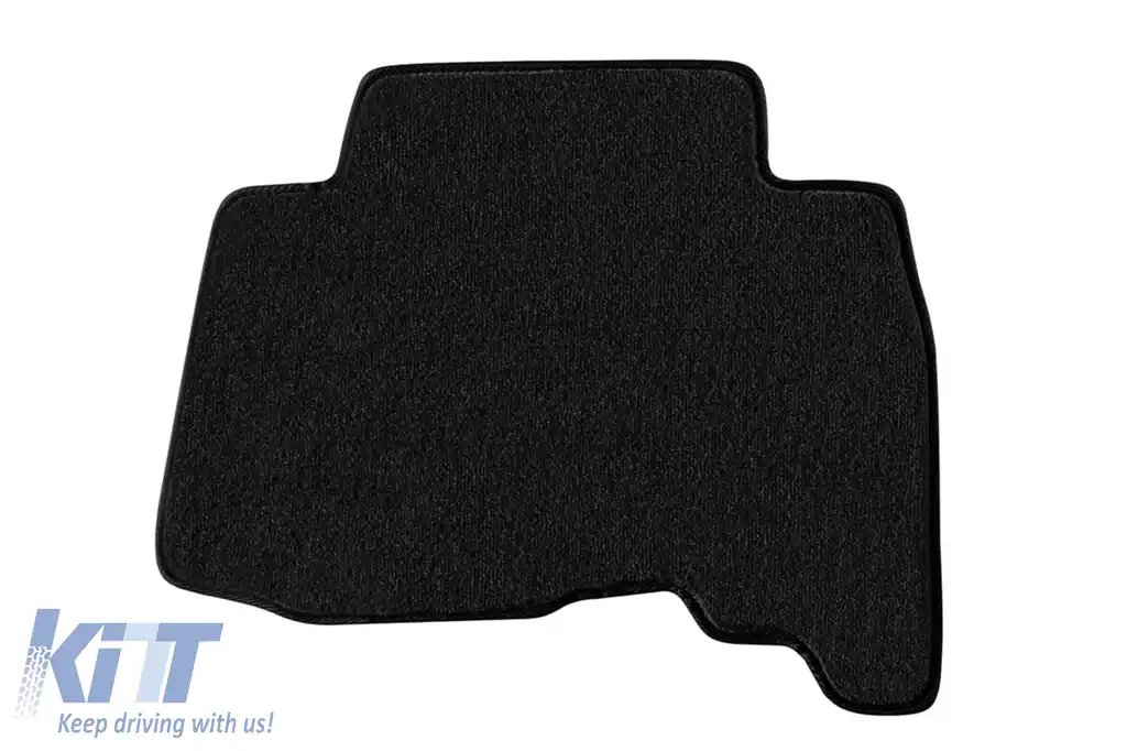 Tălpi de podea textile cu trei straturi din material Petex Style, potrivite pentru Toyota Land Cruiser 2009-2021, cu 5 sau 7 locuri, set de 4 bucăți, negru-image-6242175