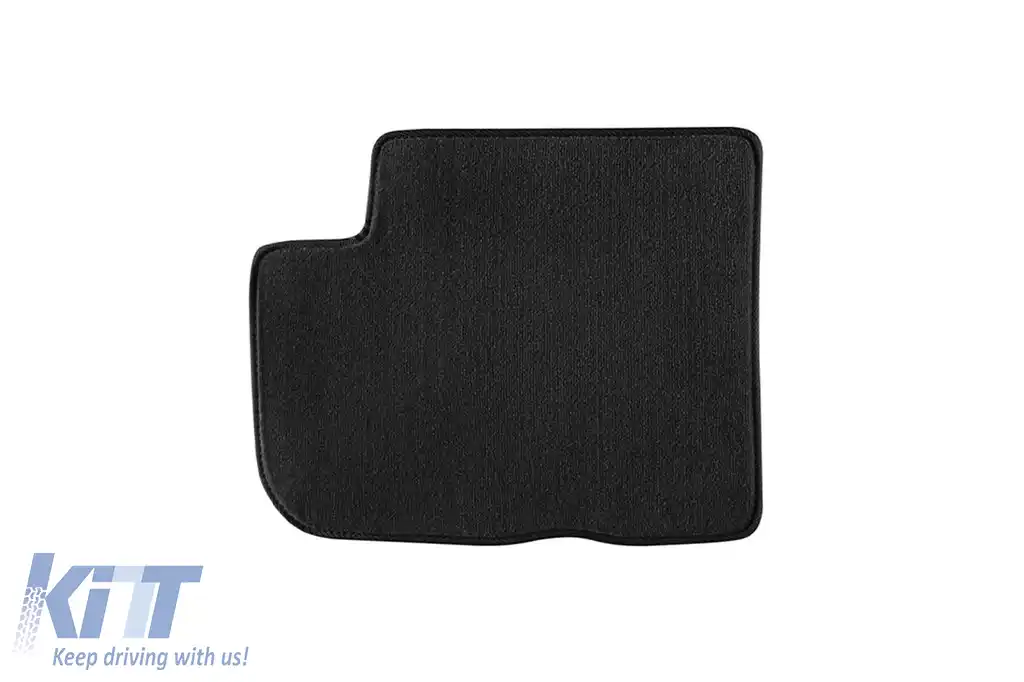 Tălpi de podea textile cu trei straturi, potrivite pentru Dacia Lodgy după 2012, cu 5 sau 7 locuri, set de 4 bucăți, negre-image-6242434