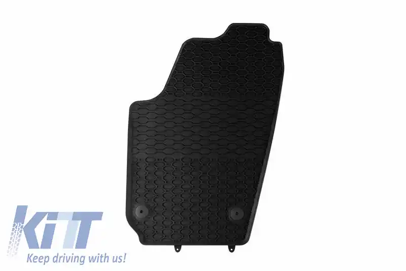 Tălpi din cauciuc Geyer & Hosaja potrivite pentru Volkswagen Polo 2001-2009 / Fox 2005-2010 / Skoda Fabia 1999-2008 / Seat Ibiza / Cordoba 2002-2008 4 Piese Negru 910/4C-image-6316100