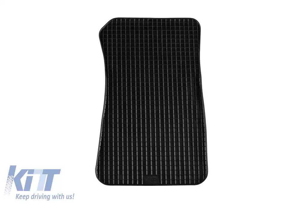 Tălpi din cauciuc Gumarny Zubri potrivite pentru BMW Seria 1 E87 2004-2013, X1 E84 2009-2015, set de 4 piese, culoare neagră-image-6251507
