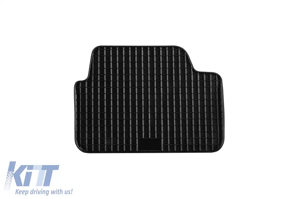 Tălpi din cauciuc Gumarny Zubri potrivite pentru BMW Seria 1 E87 2004-2013, X1 E84 2009-2015, set de 4 piese, culoare neagră-image-6251509