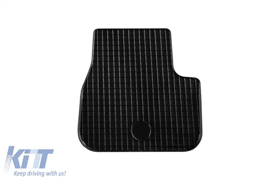 Tălpi din cauciuc Gumarny Zubri potrivite pentru Peugeot 207 2006-2014, set de 4 piese, culoare neagră-image-6251596