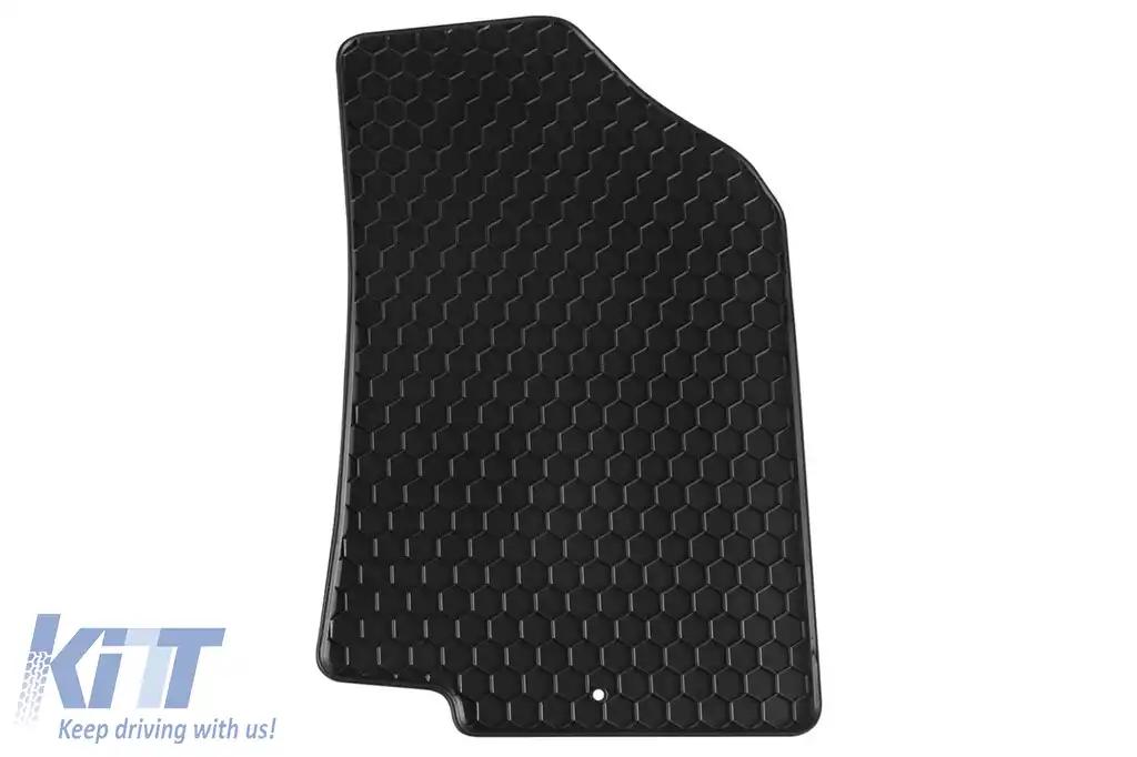 Tălpi din cauciuc Gumarny Zubri potrivite pentru Kia Rio 2010-2016, set de 4 piese, culoare neagră-image-6251862