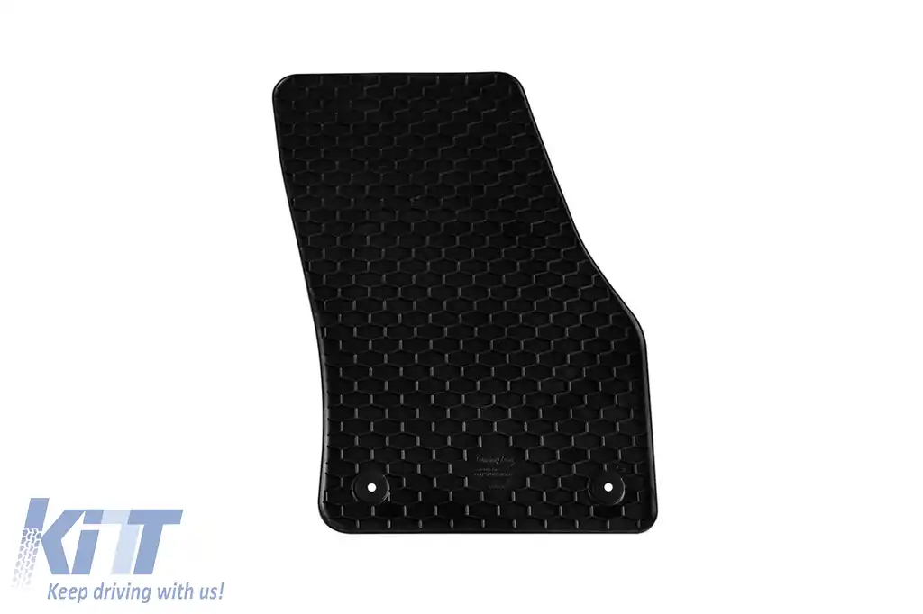 Tălpi din cauciuc Gumarny Zubri potrivite pentru Volkswagen Golf Sportsvan 2014-2020 cu covoraș pentru tunel, set de 5 piese, culoare neagră-image-6252018