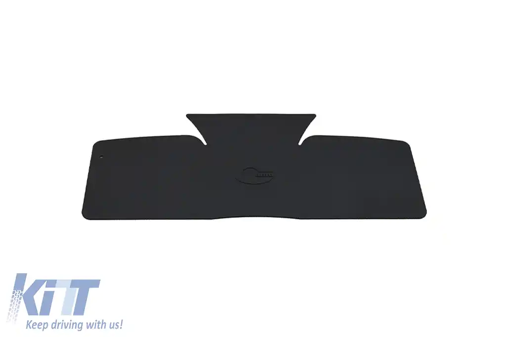 Tălpi din cauciuc Gumarny Zubri potrivite pentru Volkswagen Golf Sportsvan 2014-2020 cu covoraș pentru tunel, set de 5 piese, culoare neagră-image-6252021