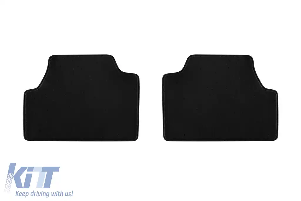 Tălpi textile cu trei straturi potrivite pentru Hyundai Kona Electric 2018-2023, set de 4 bucăți, negre-image-6241519