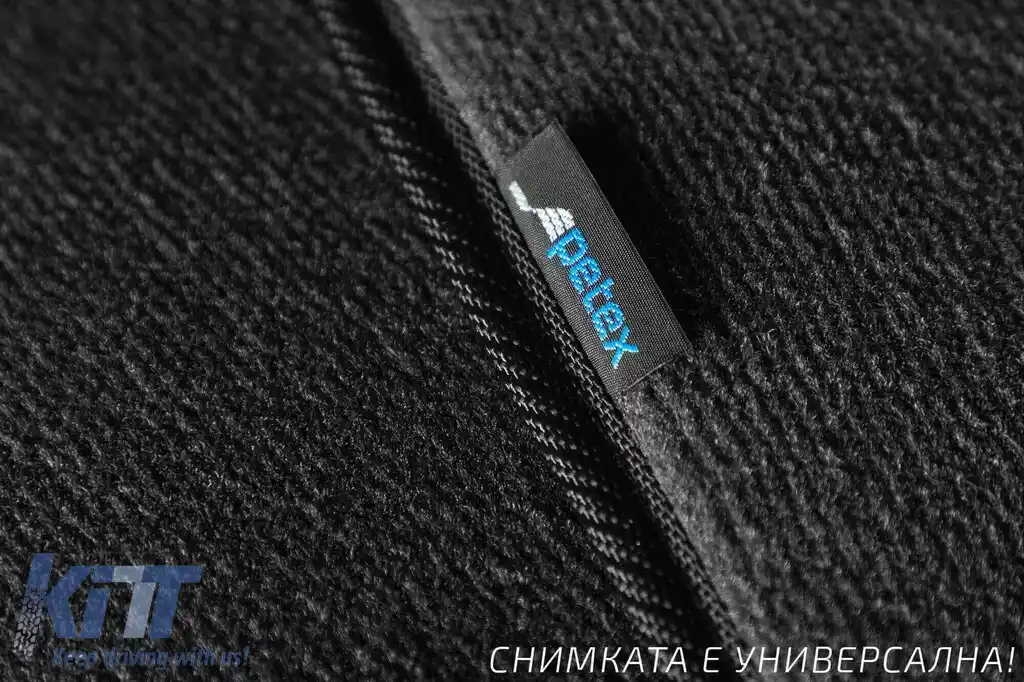 Tălpi textile cu trei straturi potrivite pentru Hyundai Kona Electric 2018-2023, set de 4 bucăți, negre-image-6241520