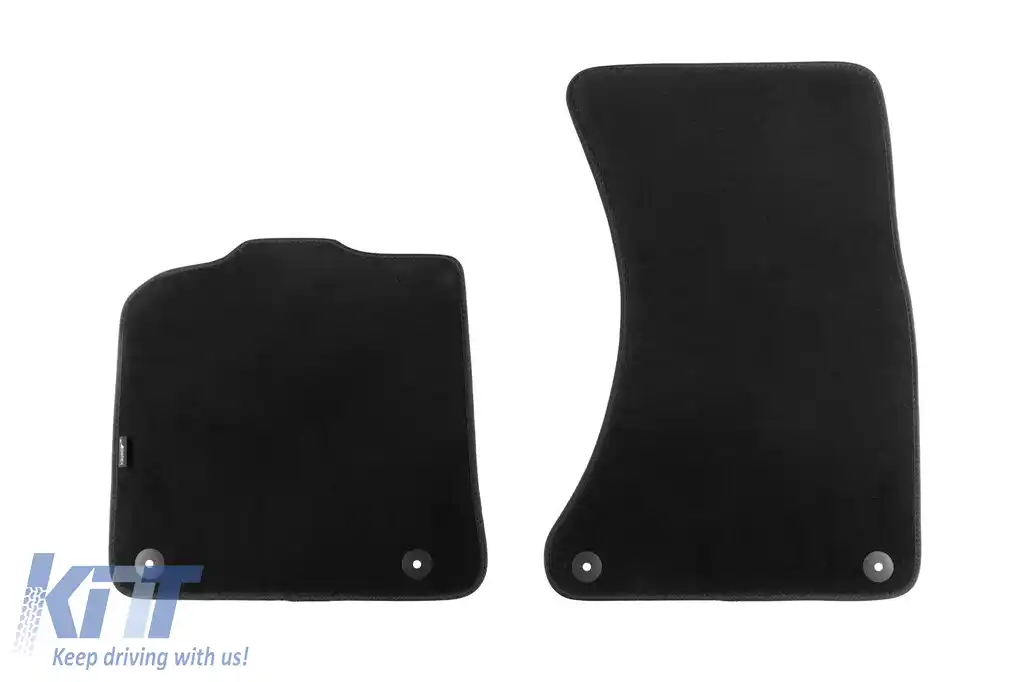 Tălpi textile cu trei straturi potrivite pentru Porsche Macan 2014-2020, set de 4 bucăți, negre-image-6241583